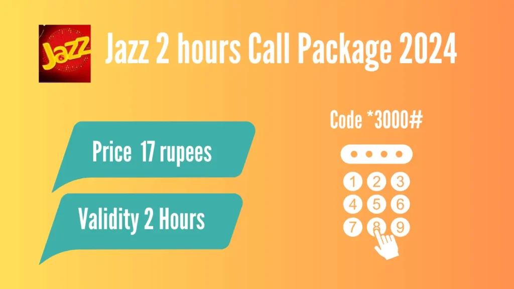 Jazz 2 hours Call Package Code 2024