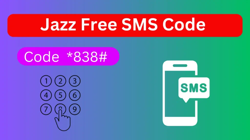 Jazz free sms code