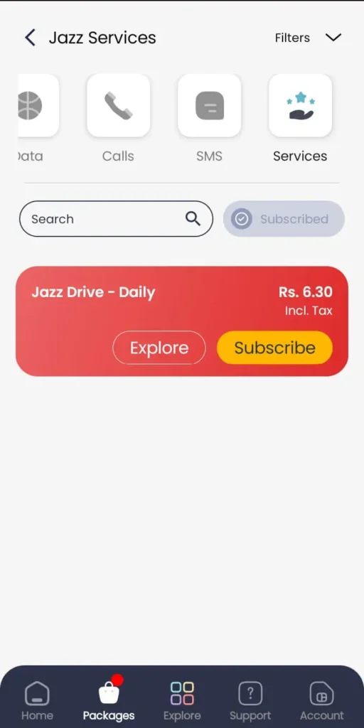 Jazz Drive service