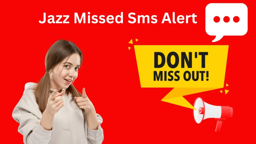 Jazz Missed Sms Alert