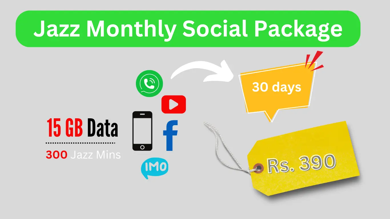 Jazz Monthly Social Package